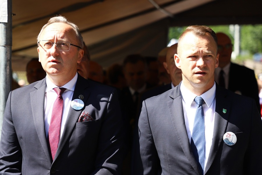 Uroczyste obchody 79. rocznicy Ofiar Obławy Augustowskiej z Lipca 1945 r. w Gibach – 19-21 lipca 2024, fot. Paula Prudziłowicz (IPN)