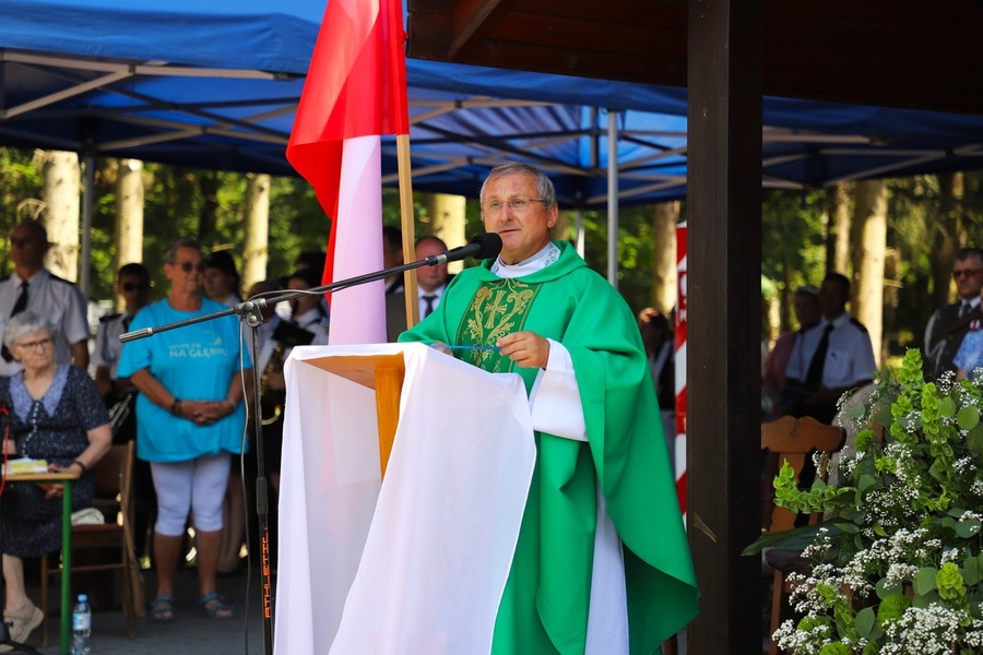 Uroczyste obchody 79. rocznicy Ofiar Obławy Augustowskiej z Lipca 1945 r. w Gibach – 19-21 lipca 2024, fot. Paula Prudziłowicz (IPN)