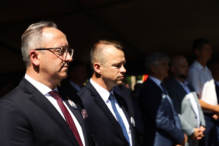 Uroczyste obchody 79. rocznicy Ofiar Obławy Augustowskiej z Lipca 1945 r. w Gibach – 19-21 lipca 2024, fot. Paula Prudziłowicz (IPN)