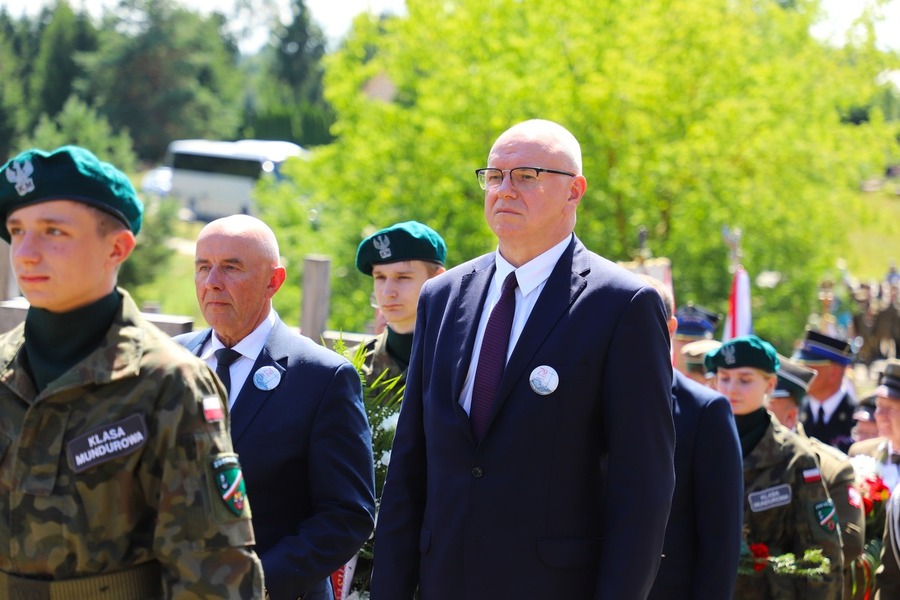 Uroczyste obchody 79. rocznicy Ofiar Obławy Augustowskiej z Lipca 1945 r. w Gibach – 19-21 lipca 2024, fot. Paula Prudziłowicz (IPN)