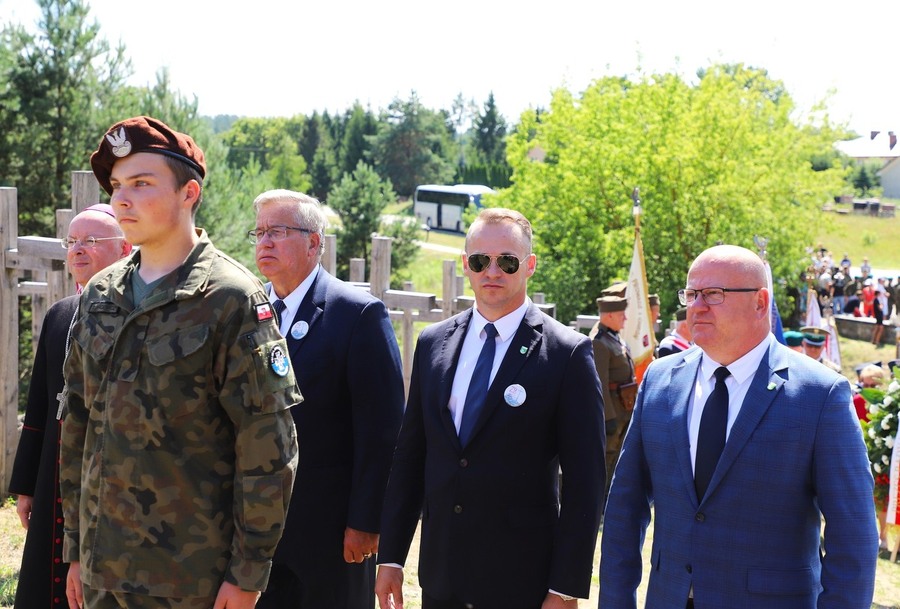 Uroczyste obchody 79. rocznicy Ofiar Obławy Augustowskiej z Lipca 1945 r. w Gibach – 19-21 lipca 2024, fot. Paula Prudziłowicz (IPN)