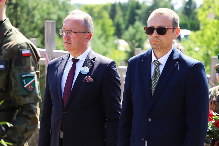 Uroczyste obchody 79. rocznicy Ofiar Obławy Augustowskiej z Lipca 1945 r. w Gibach – 19-21 lipca 2024, fot. Paula Prudziłowicz (IPN)