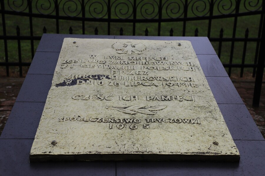 Obchody 80. rocznicy niemieckiej zbrodni w Tryczówce – 28 lipca 2024, fot. Katarzyna Dojs (IPN)