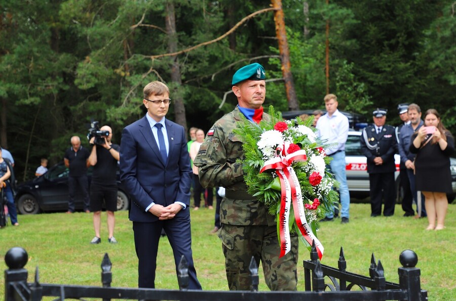 Obchody 80. rocznicy niemieckiej zbrodni w Tryczówce – 28 lipca 2024, fot. Katarzyna Dojs (IPN)