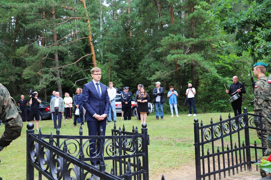 Obchody 80. rocznicy niemieckiej zbrodni w Tryczówce – 28 lipca 2024, fot. Katarzyna Dojs (IPN)