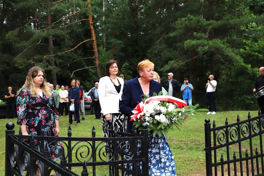 Obchody 80. rocznicy niemieckiej zbrodni w Tryczówce – 28 lipca 2024, fot. Katarzyna Dojs (IPN)