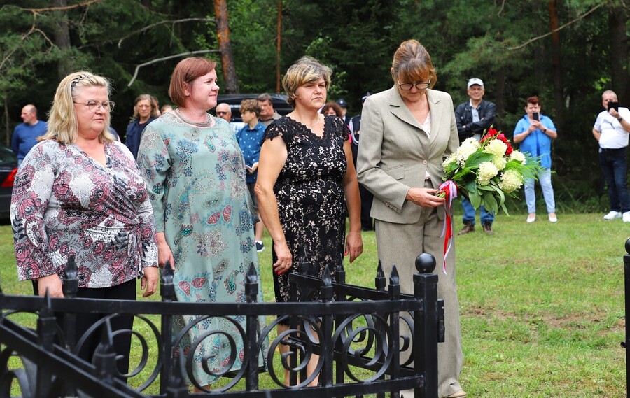 Obchody 80. rocznicy niemieckiej zbrodni w Tryczówce – 28 lipca 2024, fot. Katarzyna Dojs (IPN)