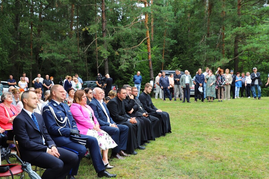 Obchody 80. rocznicy niemieckiej zbrodni w Tryczówce – 28 lipca 2024, fot. Katarzyna Dojs (IPN)