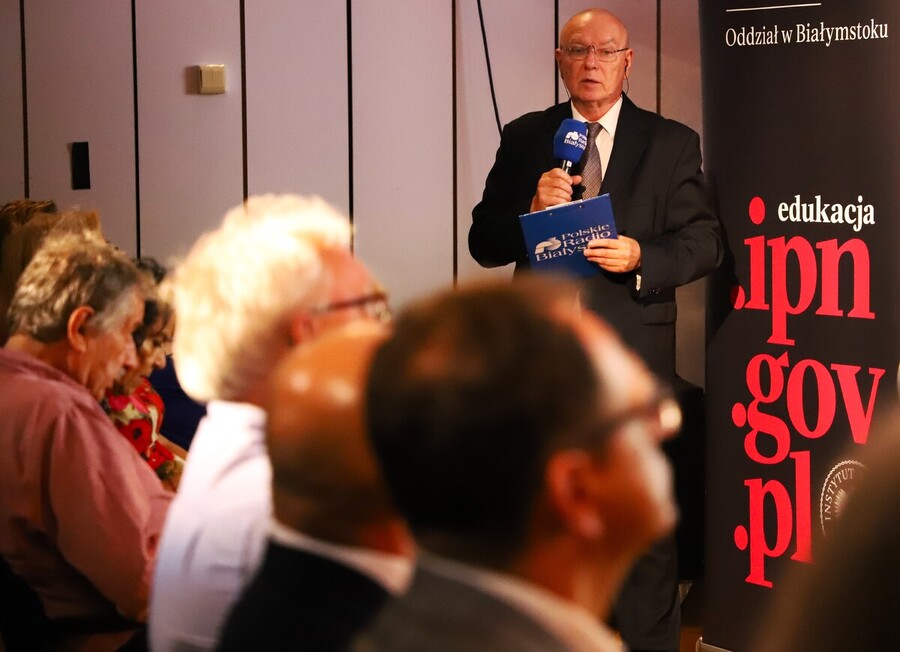 Przedpremierowa emisja reportażu „Kubuś”, który powstał w związku z 80. rocznicą wybuchu Powstania Warszawskiego, fot. Paula Prudziłowicz (IPN)