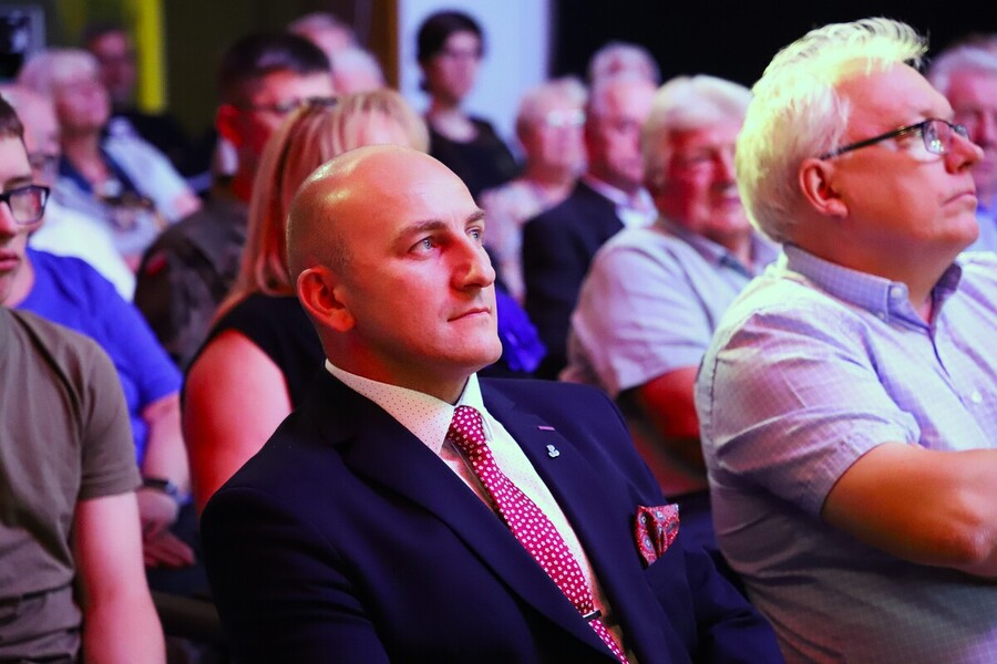 Przedpremierowa emisja reportażu „Kubuś”, który powstał w związku z 80. rocznicą wybuchu Powstania Warszawskiego, fot. Paula Prudziłowicz (IPN)