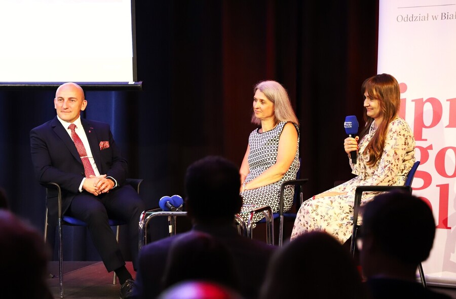 Przedpremierowa emisja reportażu „Kubuś”, który powstał w związku z 80. rocznicą wybuchu Powstania Warszawskiego, fot. Paula Prudziłowicz (IPN)