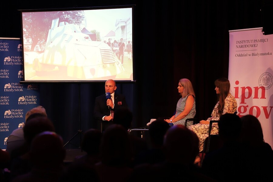 Przedpremierowa emisja reportażu „Kubuś”, który powstał w związku z 80. rocznicą wybuchu Powstania Warszawskiego, fot. Paula Prudziłowicz (IPN)