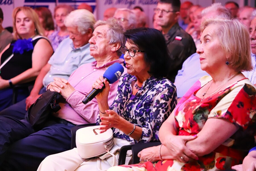 Przedpremierowa emisja reportażu „Kubuś”, który powstał w związku z 80. rocznicą wybuchu Powstania Warszawskiego, fot. Paula Prudziłowicz (IPN)