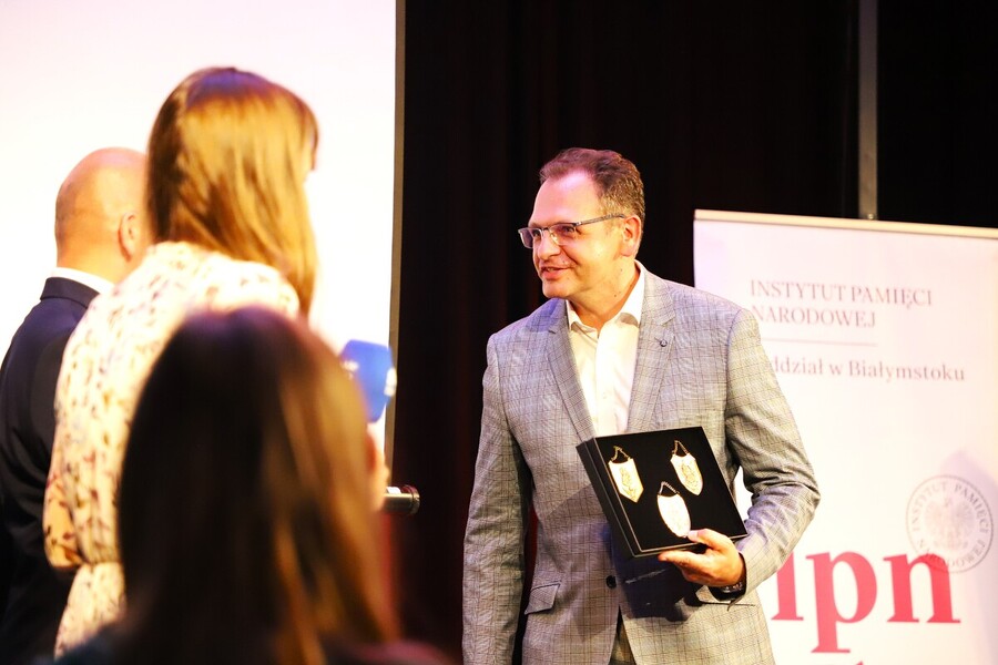 Przedpremierowa emisja reportażu „Kubuś”, który powstał w związku z 80. rocznicą wybuchu Powstania Warszawskiego, fot. Paula Prudziłowicz (IPN)