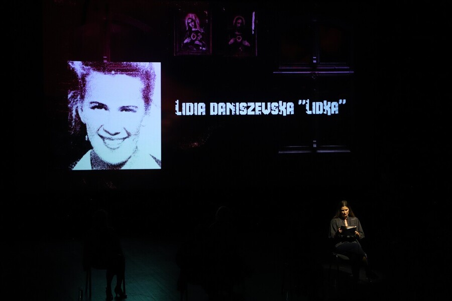 Wydarzenie słowno-muzyczne: Powstanie Warszawskie oczami jego uczestniczek pt. „Kobiety 44” – 8 sierpnia 2024, fot. Paula Prudziłowicz (IPN)