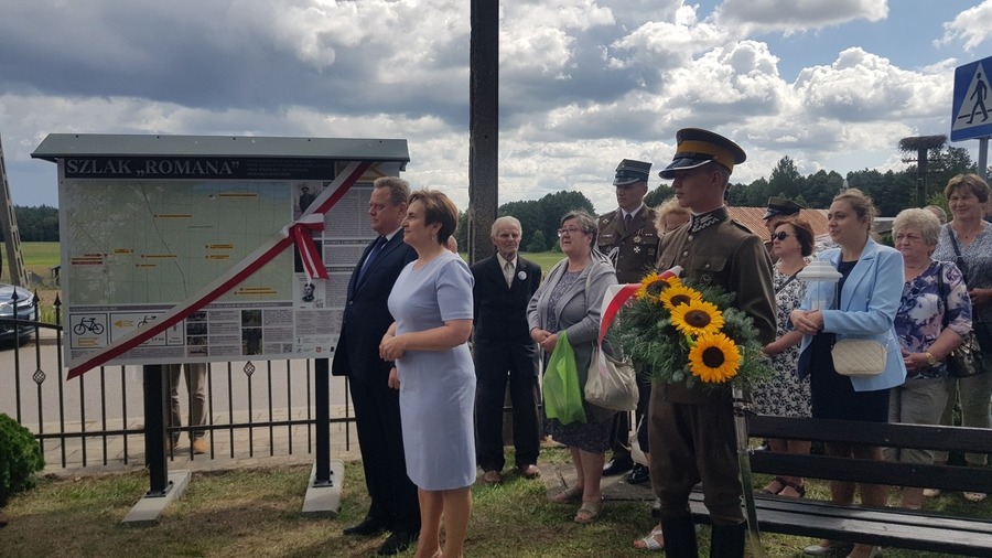 80. rocznica śmierci ppor. Juliana Wierzbickiego ps. „Roman” – 11 sierpnia 2024, fot. Monika Baczar (IPN)