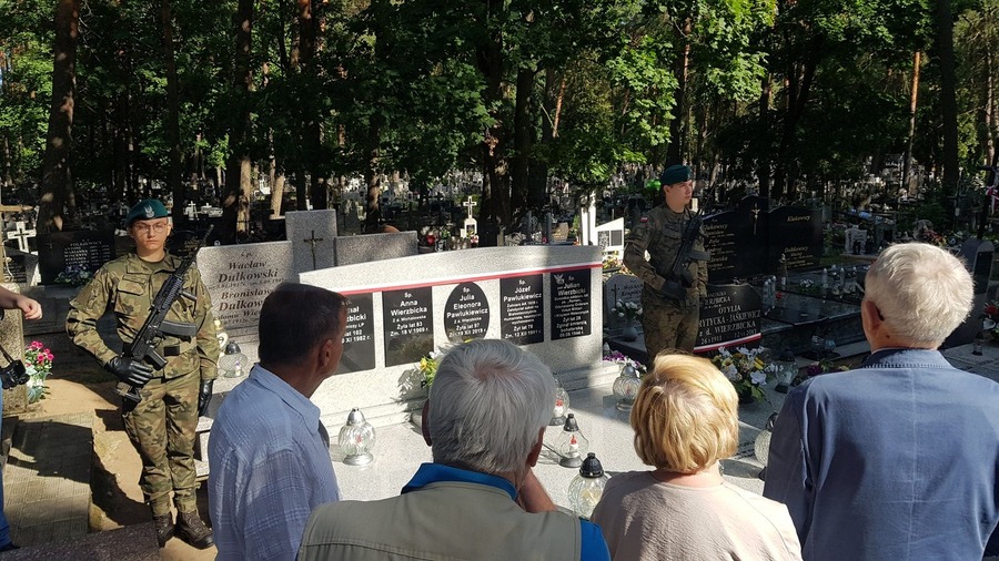 80. rocznica śmierci ppor. Juliana Wierzbickiego ps. „Roman” – 11 sierpnia 2024, fot. Monika Baczar (IPN)