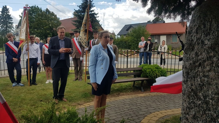 80. rocznica śmierci ppor. Juliana Wierzbickiego ps. „Roman” – 11 sierpnia 2024, fot. Monika Baczar (IPN)