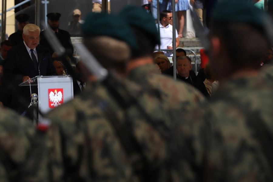 Uroczyste obchody Święta Wojska Polskiego – 15 lipca 2024, fot. Iwona Kolasińska (IPN)