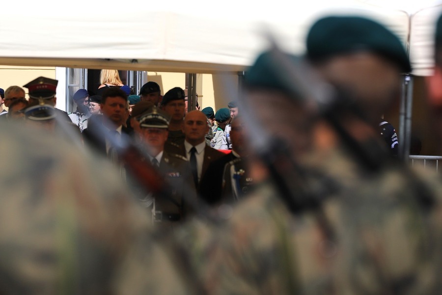 Uroczyste obchody Święta Wojska Polskiego – 15 lipca 2024, fot. Iwona Kolasińska (IPN)