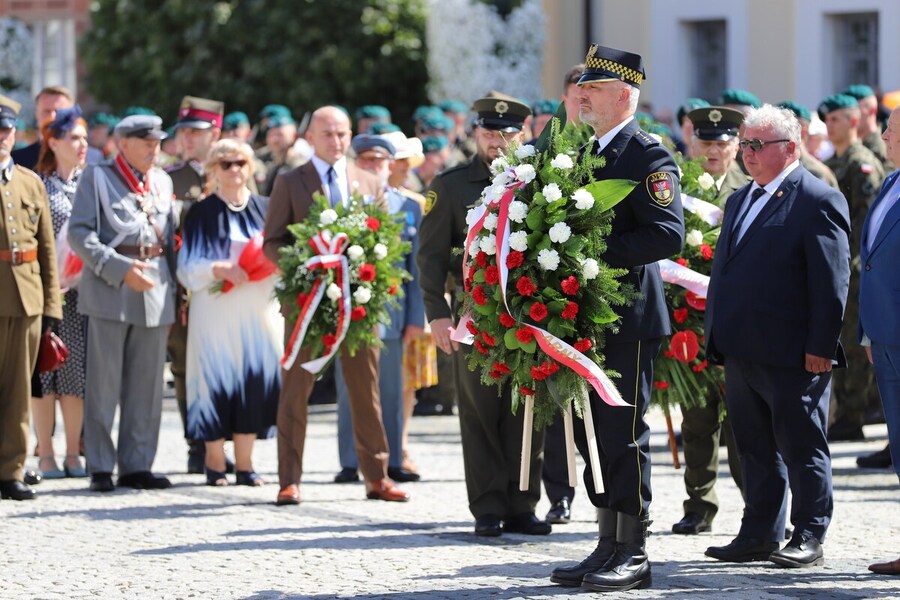 Uroczyste obchody Święta Wojska Polskiego – 15 lipca 2024, fot. Iwona Kolasińska (IPN)