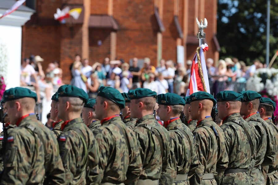 Uroczyste obchody Święta Wojska Polskiego – 15 lipca 2024, fot. Iwona Kolasińska (IPN)