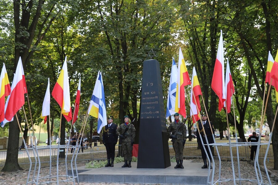 Wybuch powstania w białostockiej dzielnicy żydowskiej – 16 sierpnia 2024, fot. Marzena Jasińska (IPN)