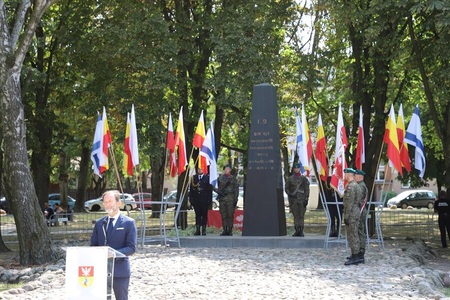 Wybuch powstania w białostockiej dzielnicy żydowskiej – 16 sierpnia 2024, fot. Marzena Jasińska (IPN)