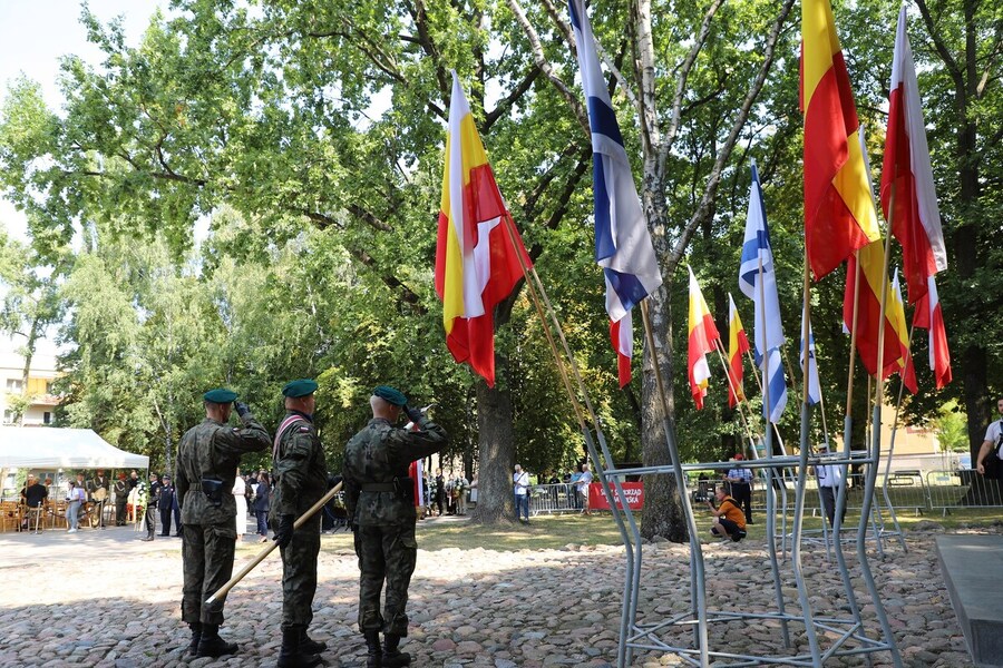 Wybuch powstania w białostockiej dzielnicy żydowskiej – 16 sierpnia 2024, fot. Marzena Jasińska (IPN)