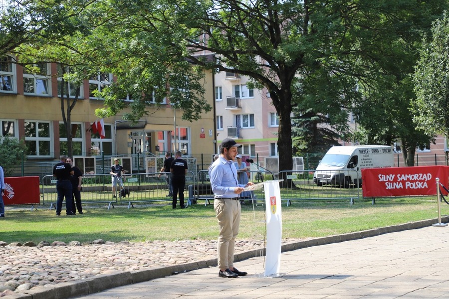 Wybuch powstania w białostockiej dzielnicy żydowskiej – 16 sierpnia 2024, fot. Marzena Jasińska (IPN)