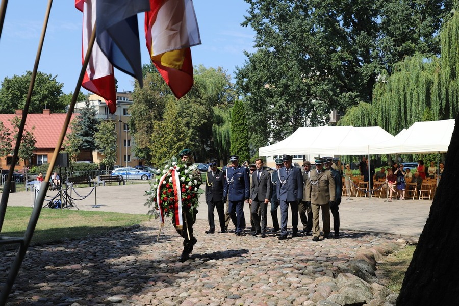 Wybuch powstania w białostockiej dzielnicy żydowskiej – 16 sierpnia 2024, fot. Marzena Jasińska (IPN)