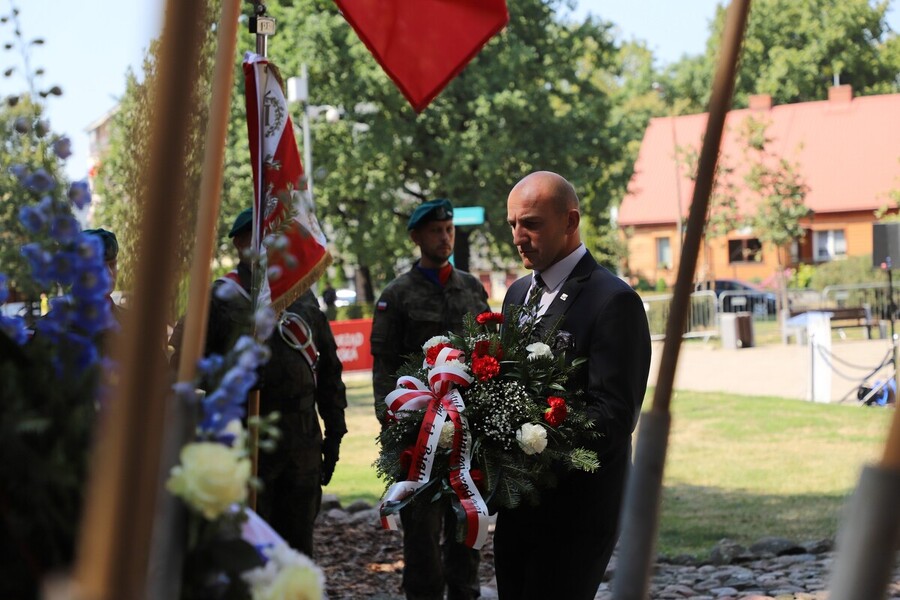 Wybuch powstania w białostockiej dzielnicy żydowskiej – 16 sierpnia 2024, fot. Marzena Jasińska (IPN)
