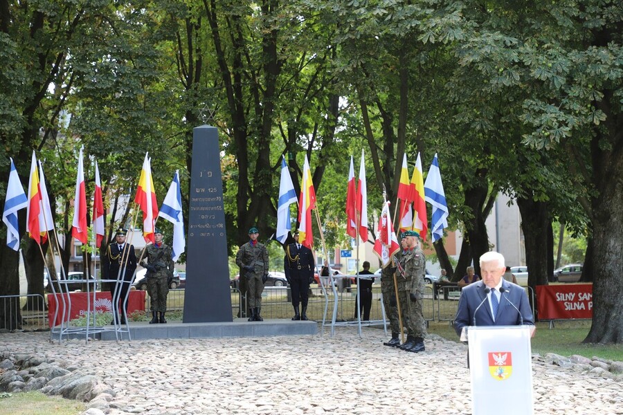 Wybuch powstania w białostockiej dzielnicy żydowskiej – 16 sierpnia 2024, fot. Marzena Jasińska (IPN)