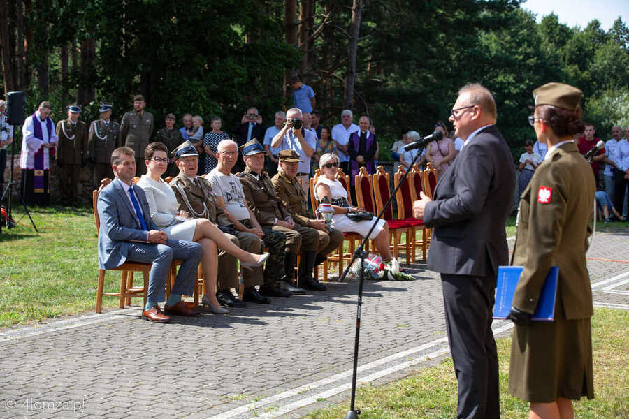 Uroczystości upamiętniające śmierć majora Jana Tabortowskiego „Bruzdy” – 25 sierpnia 2024, fot. Marek Maliszewski