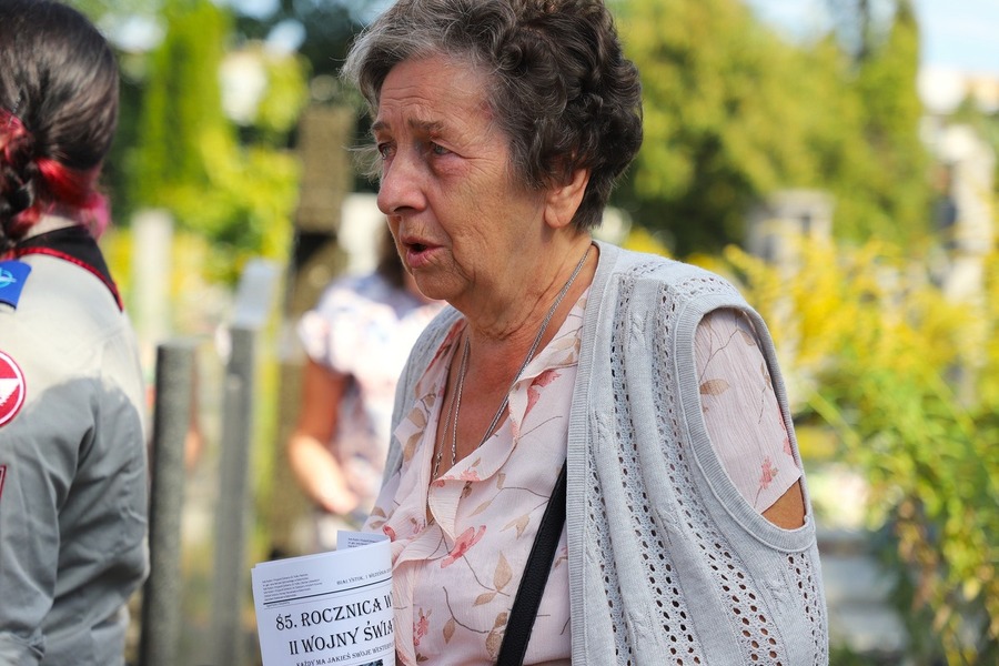 85. rocznica wybuchu II wojny światowej 1 września 1939 r. – 1 września 2024, fot. Paula Prudziłowicz (IPN)