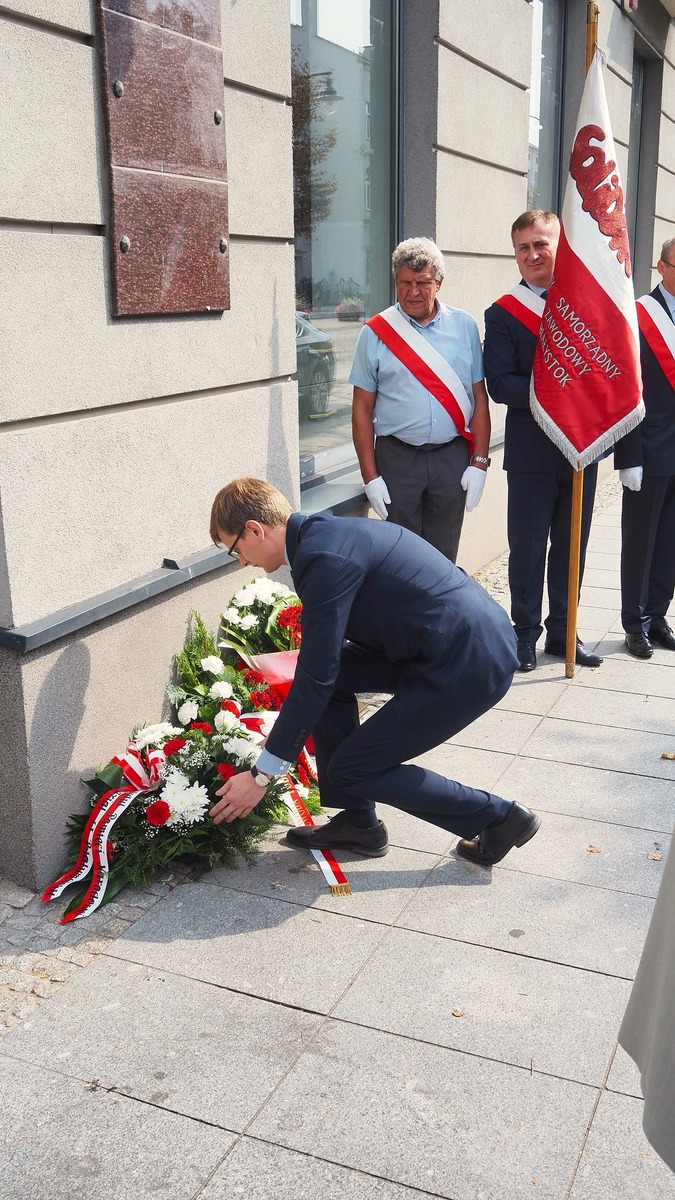 44. rocznica powstania Niezależnego Samorządnego Związku Zawodowego „Solidarność" – 31 sierpnia 2024, fot. Tomasz Kozakiewicz