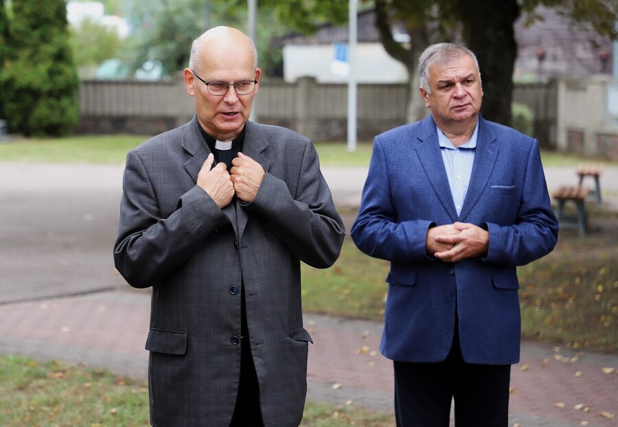 Uroczystość wręczenia działaczom opozycji antykomunistycznej Krzyży Wolności i Solidarności oraz Medali Reipublicae Memoriae Meritum – 12 września 2024, fot. Paula Prudziłowicz (IPN)