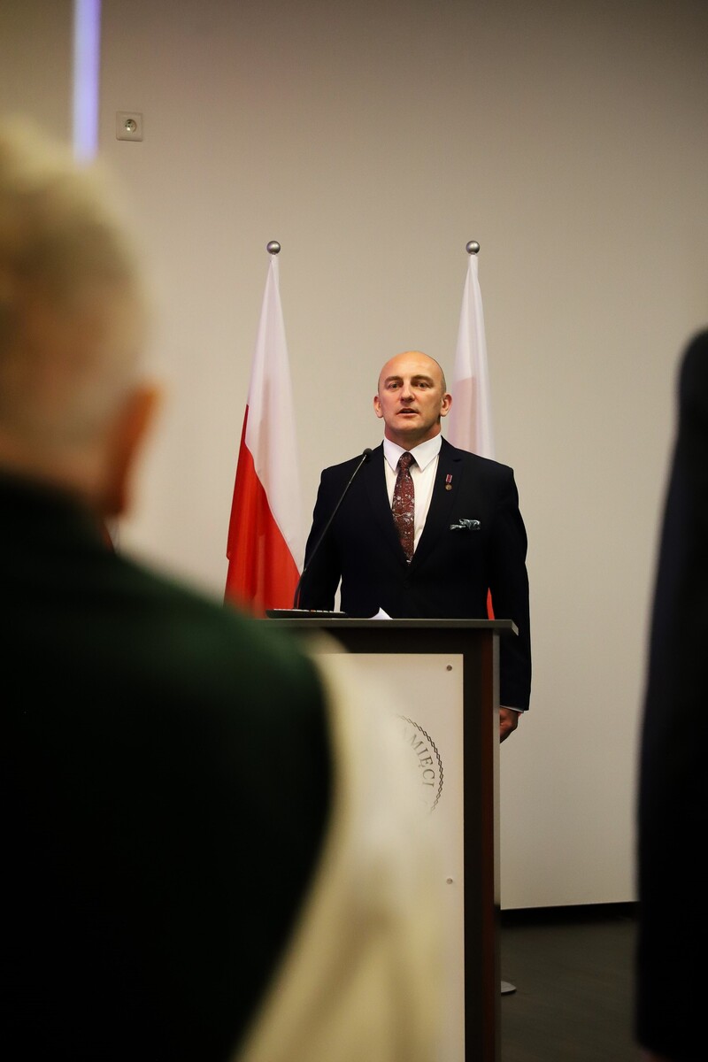 Uroczystość wręczenia działaczom opozycji antykomunistycznej Krzyży Wolności i Solidarności oraz Medali Reipublicae Memoriae Meritum – 12 września 2024, fot. Paula Prudziłowicz (IPN)