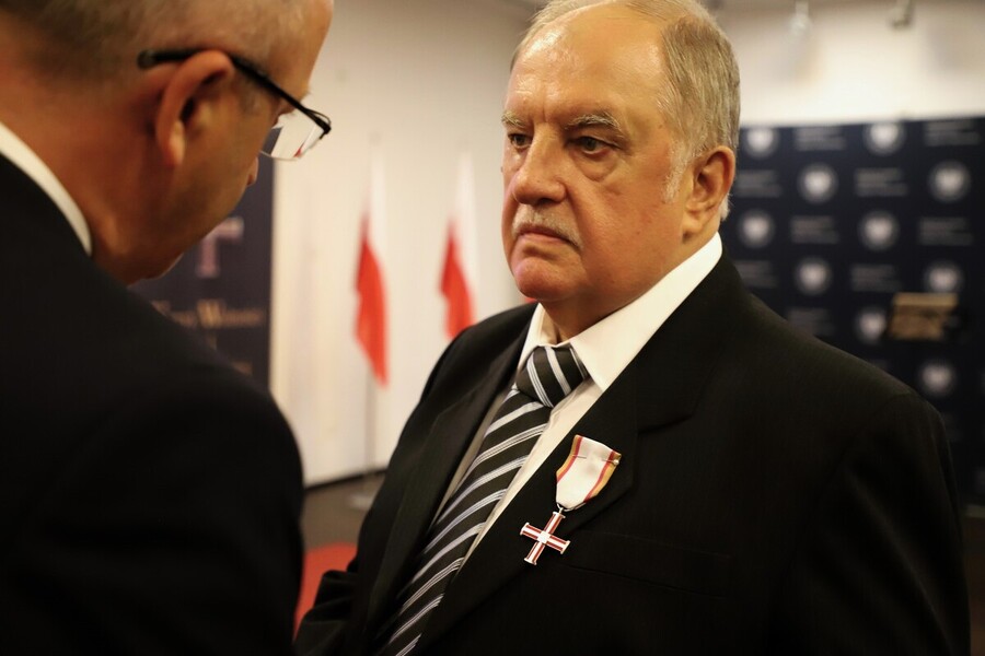 Uroczystość wręczenia działaczom opozycji antykomunistycznej Krzyży Wolności i Solidarności oraz Medali Reipublicae Memoriae Meritum – 12 września 2024, fot. Paula Prudziłowicz (IPN)