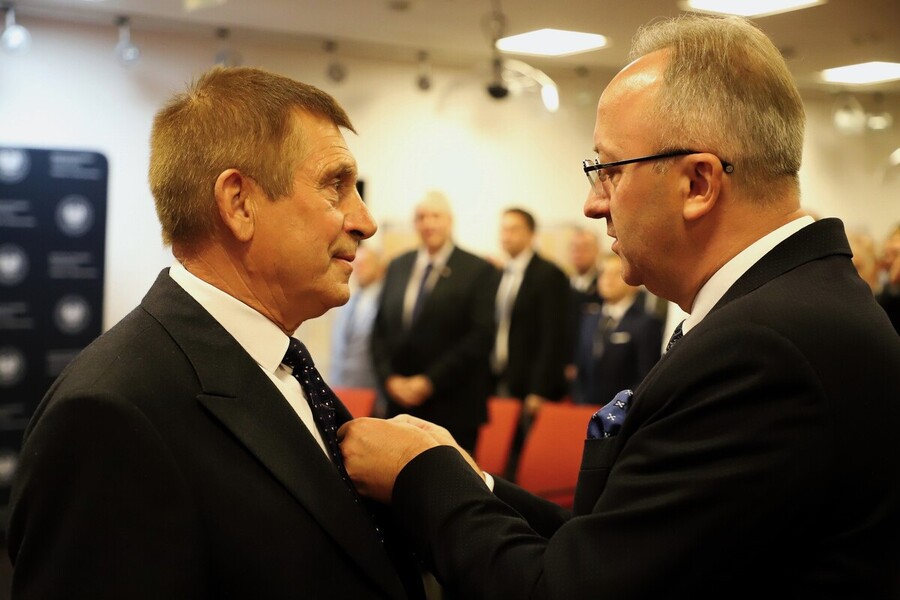 Uroczystość wręczenia działaczom opozycji antykomunistycznej Krzyży Wolności i Solidarności oraz Medali Reipublicae Memoriae Meritum – 12 września 2024, fot. Paula Prudziłowicz (IPN)