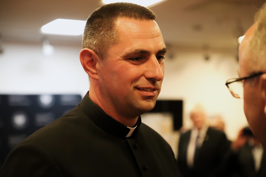 Uroczystość wręczenia działaczom opozycji antykomunistycznej Krzyży Wolności i Solidarności oraz Medali Reipublicae Memoriae Meritum – 12 września 2024, fot. Paula Prudziłowicz (IPN)