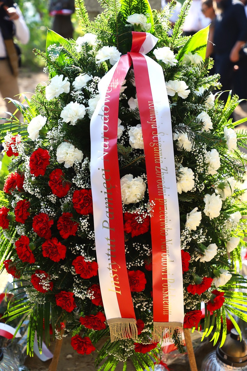 Uroczystości pogrzebowe nieznanego żołnierza Korpusu Ochrony Pogranicza – 16 września 2024, fot. Paula Prudziłowicz (IPN)