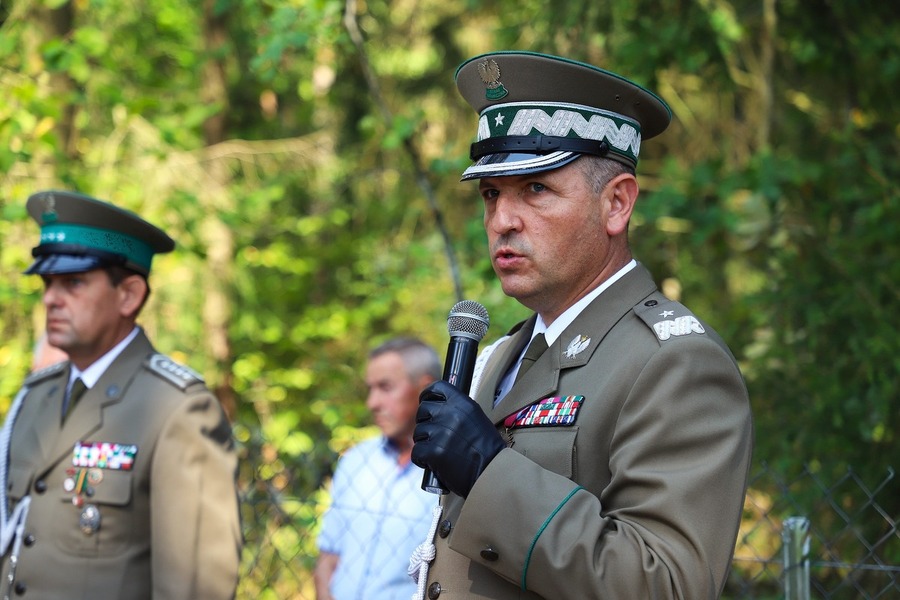 Uroczystości pogrzebowe nieznanego żołnierza Korpusu Ochrony Pogranicza – 16 września 2024, fot. Paula Prudziłowicz (IPN)