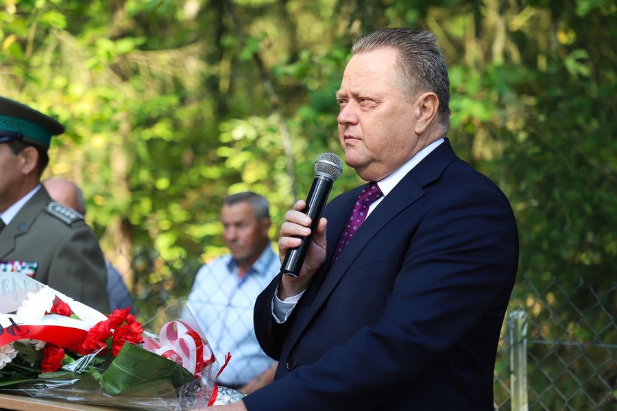 Uroczystości pogrzebowe nieznanego żołnierza Korpusu Ochrony Pogranicza – 16 września 2024, fot. Paula Prudziłowicz (IPN)