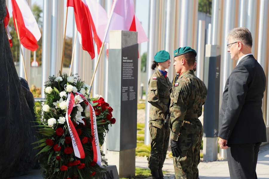 Uroczystości związane z 85. rocznicą sowieckiej agresji na Polskę i obchodzonym tego dnia Światowym Dniem Sybiraka – 17 września 2024, fot. Paula Prudziłowicz (IPN)