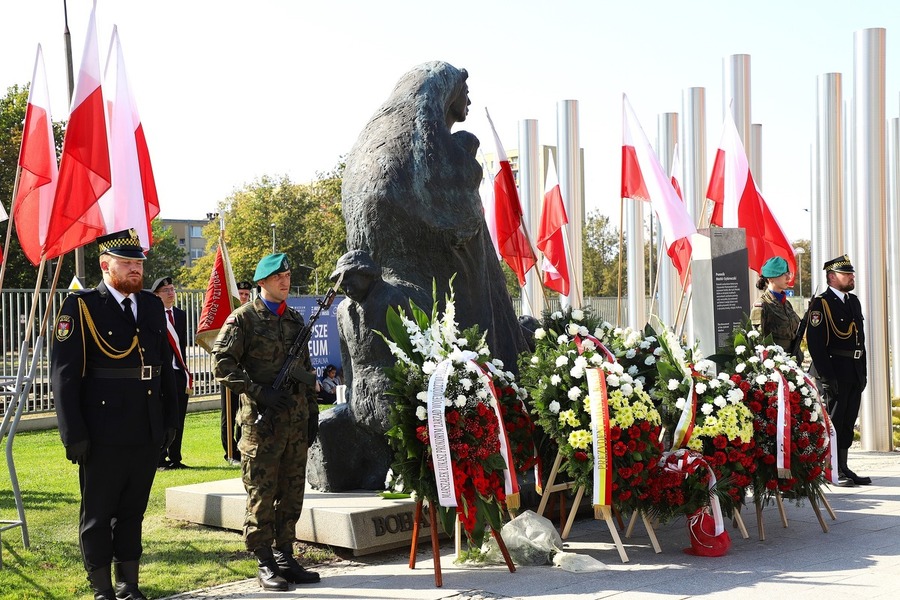 Uroczystości związane z 85. rocznicą sowieckiej agresji na Polskę i obchodzonym tego dnia Światowym Dniem Sybiraka – 17 września 2024, fot. Paula Prudziłowicz (IPN)