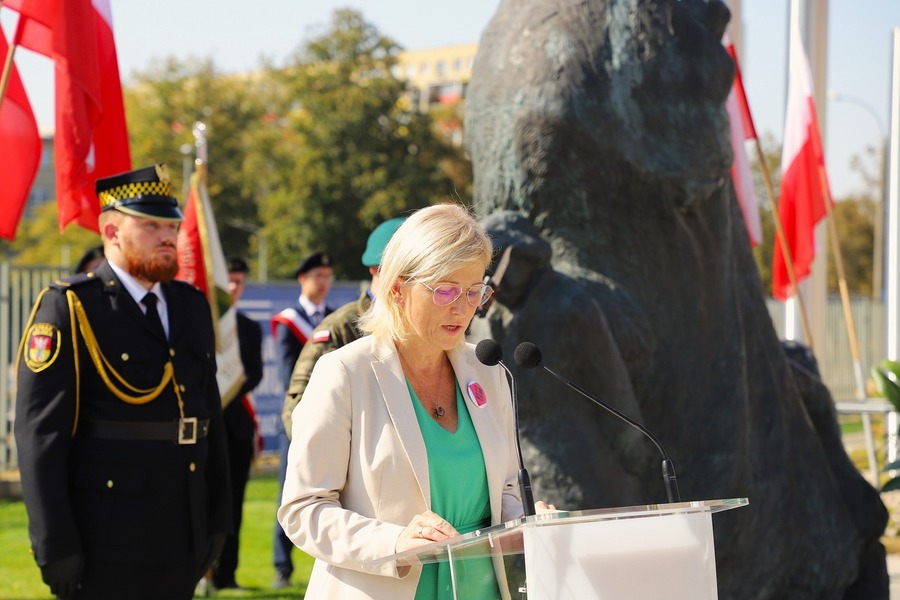 Uroczystości związane z 85. rocznicą sowieckiej agresji na Polskę i obchodzonym tego dnia Światowym Dniem Sybiraka – 17 września 2024, fot. Paula Prudziłowicz (IPN)