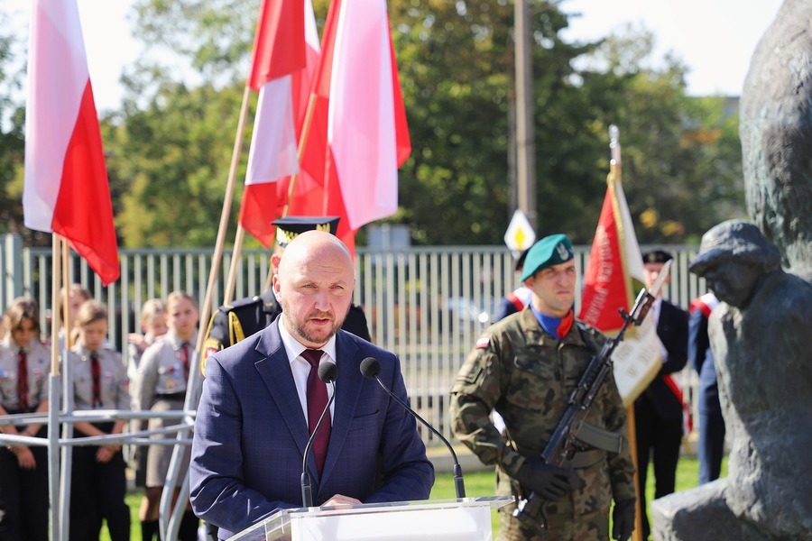 Uroczystości związane z 85. rocznicą sowieckiej agresji na Polskę i obchodzonym tego dnia Światowym Dniem Sybiraka – 17 września 2024, fot. Paula Prudziłowicz (IPN)