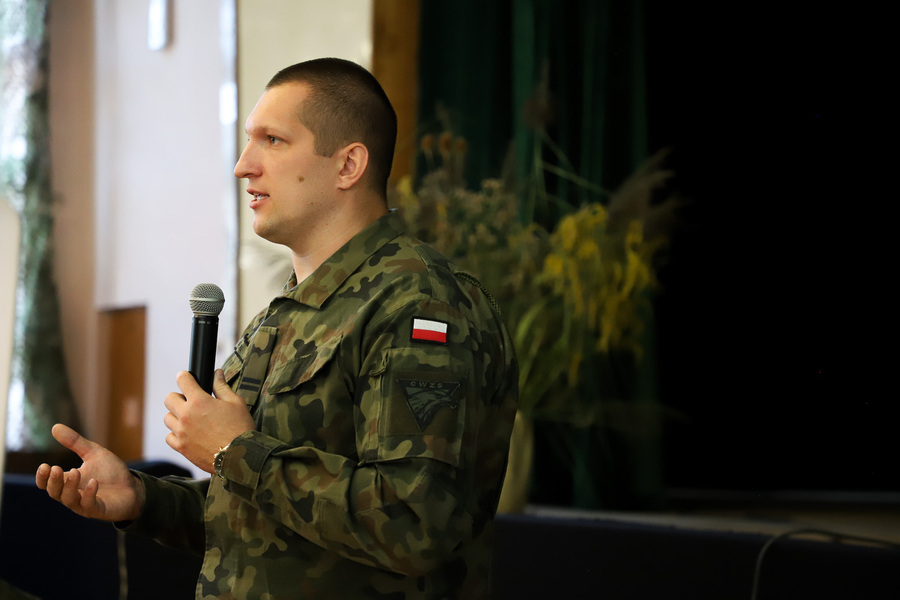 Projekt edukacyjny pod nazwą „Sztandar – znak szczególnego znaczenia” – 25 września 2024, fot. Paula Prudziłowicz (IPN)