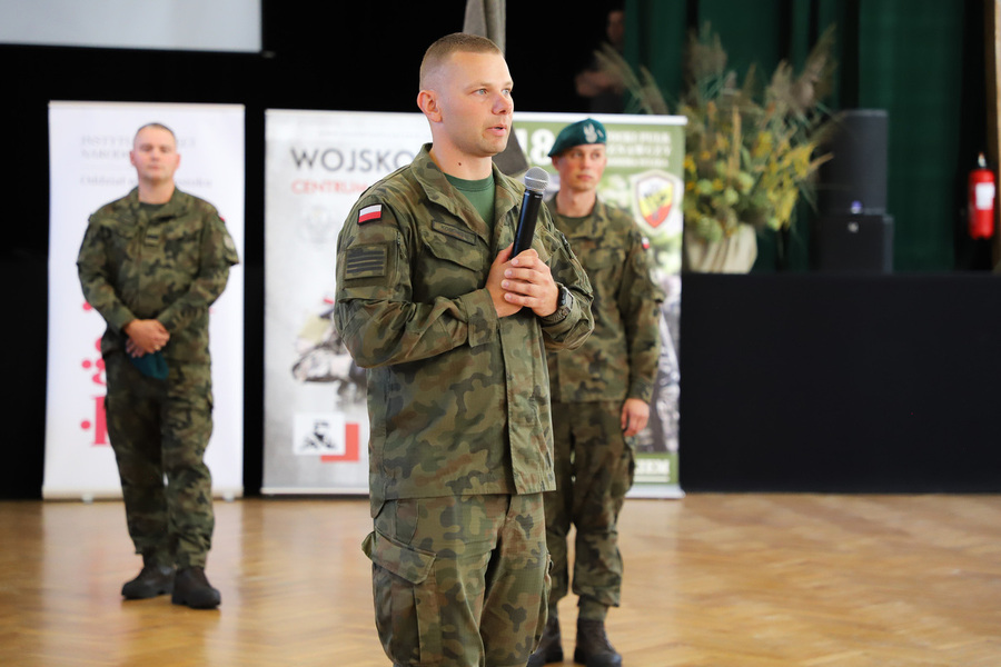 Projekt edukacyjny pod nazwą „Sztandar – znak szczególnego znaczenia” – 25 września 2024, fot. Paula Prudziłowicz (IPN)